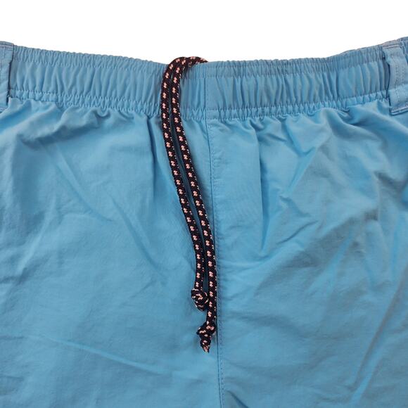 Columbia Swim Trunks Mens XXL 2XL Bright Blue Nylon PFG Lightweight Shorts - Picture 5 of 11